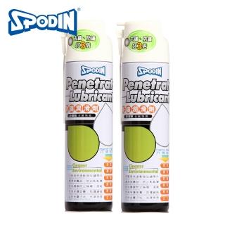 【SPODIN】防鏽潤滑劑600ml 2入(滲透、潤滑、除濕、防潮保護、防鏽、清潔)