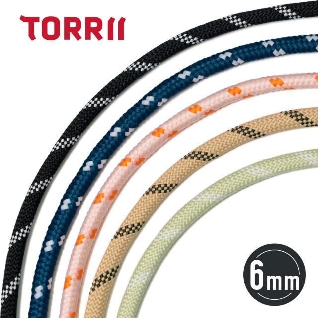 【TORRII】Knotty 山系風格編織手機掛繩 6mm(通用款/夾片)