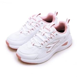 【DIADORA】女 迪亞多那 專業輕量慢跑鞋 簡約時尚系列(白粉 33621)