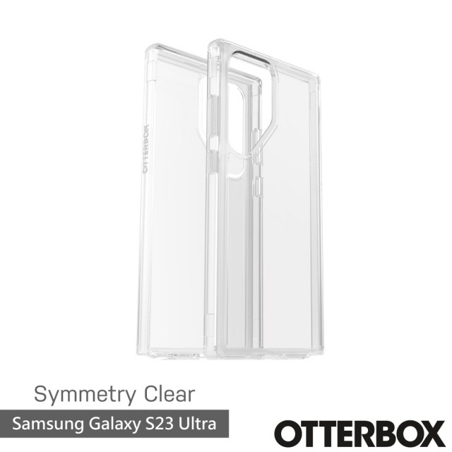 【OtterBox】Samsung Galaxy S23 Ultra 6.8吋 Symmetry炫彩透明保護殼(Clear透明)