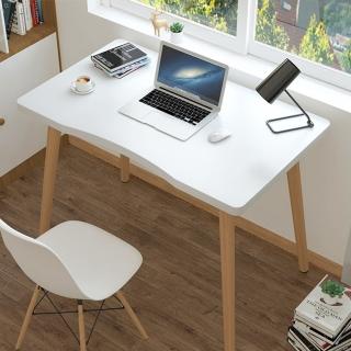 【HappyLife】簡易弧形電腦桌 80公分 Y11201(工作桌 書桌 化妝台 梳妝台 桌子 辦公桌 木頭桌子 餐桌)