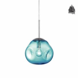 【必登堡】波玻星球吊燈 蔚藍色 B561165(單吊燈/餐吊燈/兒童遊戲房/吧檯/中島/北歐風/馬卡龍)