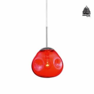 【必登堡】波玻星球吊燈 楓葉紅 B561164(單吊燈/餐吊燈/兒童遊戲房/吧檯/中島/北歐風/馬卡龍)