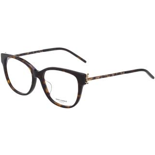 【YSL】光學眼鏡 SLM480BF(琥珀色)