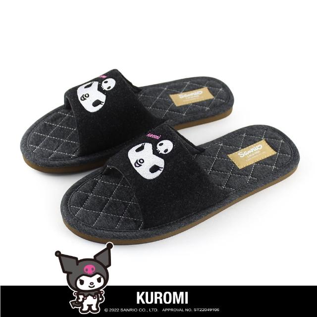 【Paidal】Kuromi酷洛米一片式高級室內拖鞋