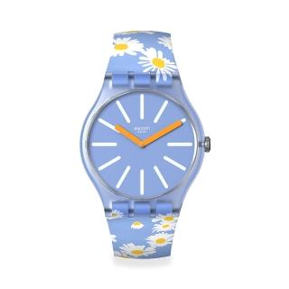 【SWATCH】New Gent 原創系列手錶 DAZED BY DAISIES 男錶 女錶 瑞士錶 錶(41mm)
