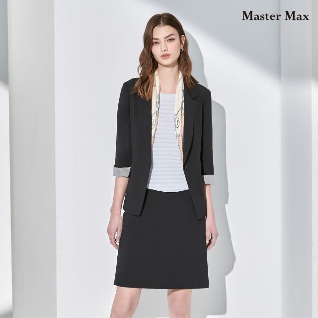 【Master Max】版型佳透氣舒適西裝短裙(8312007)