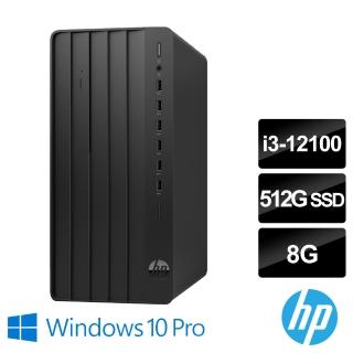 【HP 惠普】i3四核微型直立式商用電腦(280G9 MT/i3-12100/8G/512SSD/W10P)