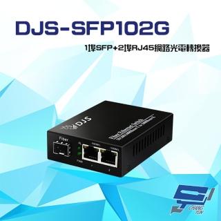 【CHANG YUN 昌運】DJS-SFP102G 1000M 1埠SFP+2埠RJ45 網路光電轉換器