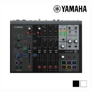 【Yamaha 山葉音樂音樂】AG08 專業 USB 錄音介面 混音器 黑 / 白色款(原廠公司貨 商品保固有保障)