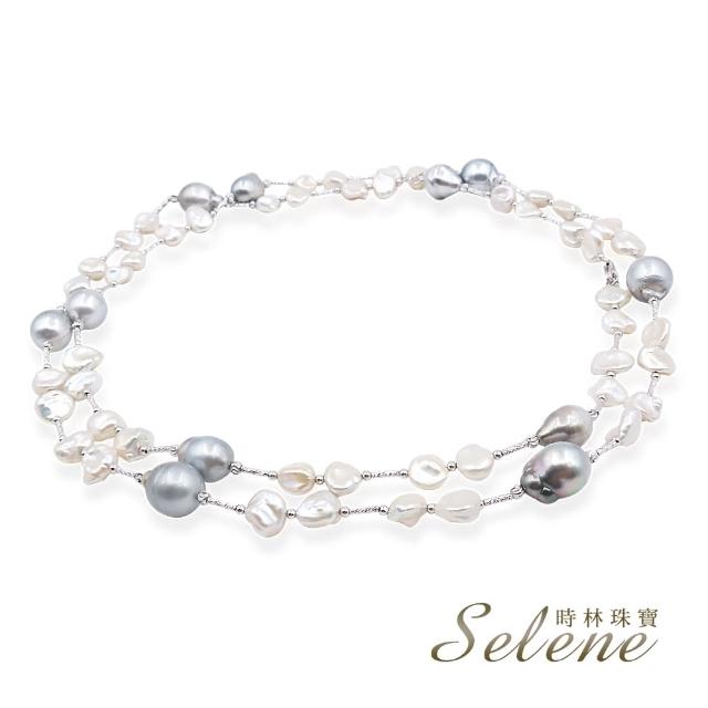 【Selene】氣質南洋變形珍珠長項鍊(設計師訂製限量款)