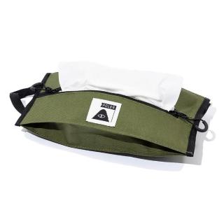 【POLER STUFF】日本限定 BOX TISSUE CASE 紙巾盒 / 吊掛餐巾袋餐巾袋(橄欖綠色)