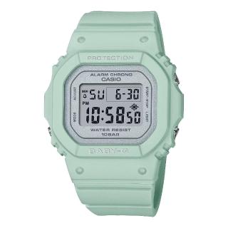 【CASIO 卡西歐】BABY-G春日色彩色調電子錶(BGD-565SC-3)
