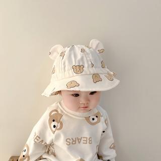 【Baby 童衣】兒童滿版小熊漁夫帽 男女童造型盆帽 遮陽帽 89022(共１色)