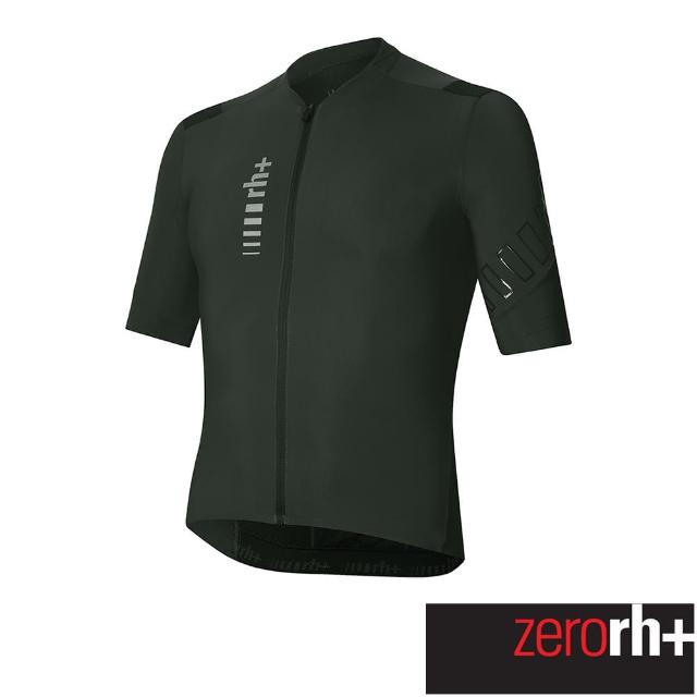 【ZeroRH+】義大利GOTHA系列競賽推薦男仕專業自行車衣(黑色 ECU0911_911)