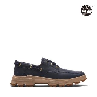 【Timberland】男款海軍藍牛津鞋(A5RFV019)