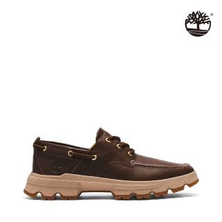 【Timberland】男款深棕色牛津鞋(A5RH4968)