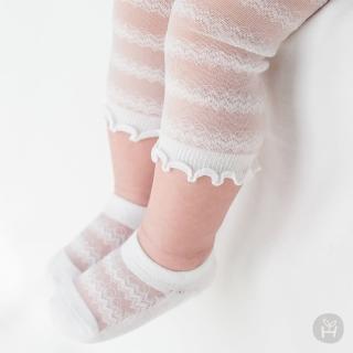 【Happy Prince】Laila蕾絲輕薄透氣嬰兒童內搭褲+隱形襪2件組(打底褲長襪寶寶襪子腳踝襪短襪船襪)