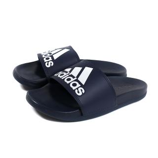 【adidas 愛迪達】adidas 運動型拖鞋 防水 深藍 男鞋 H03616 no054