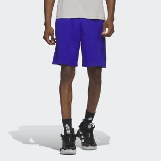 【adidas 愛迪達】短褲 男款 運動褲 BOS SHORT 藍紫 IC2446