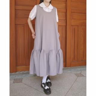 【UUIN】Light Collection _ 藕色融化洋裝(女裝 無袖 日本進口布料)