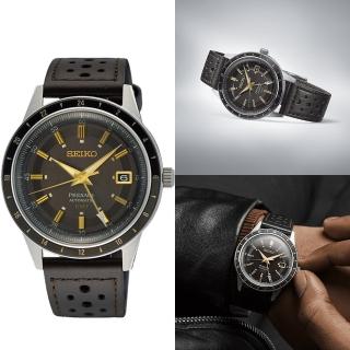 【SEIKO 精工】Presage Style60’s系列 GMT機械錶 指針錶 手錶 禮物 畢業(4R34-00B0J/SSK013J)