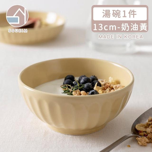 【韓國SSUEIM】Mild Matte系列溫柔時光陶瓷湯碗13cm(2色)