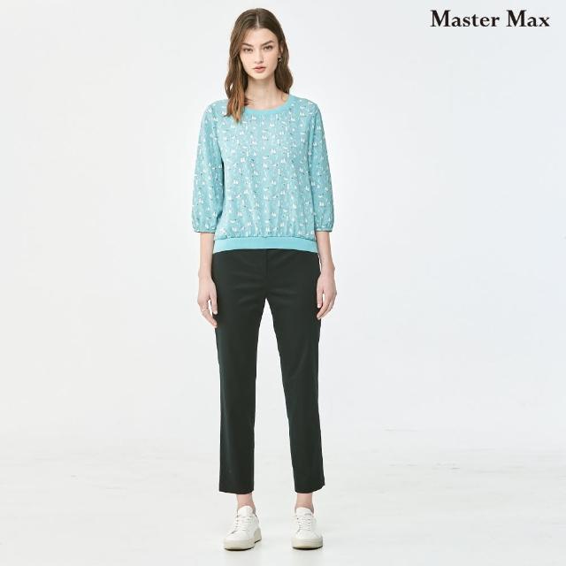 【Master Max】彈性佳素面直筒休閒褲(8314002)