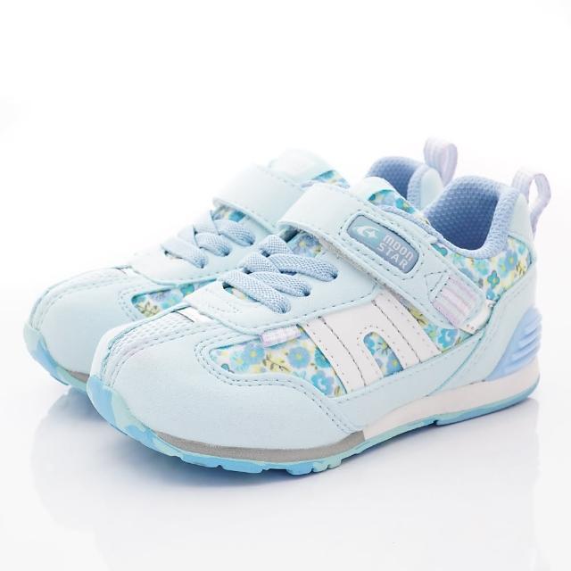 【MOONSTAR 月星】櫻桃家-HI系列十大機能童鞋(MSC23269淺藍-15-21cm)