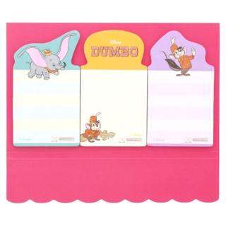 【sun-star】Disney 迪士尼 復古系列 造型便條紙 Dumbo 小飛象(文具雜貨)