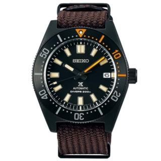 【SEIKO 精工】黑牌款-PROSPEX 黑潮系列 1965復刻潛水機械腕錶 618年中慶(6R35-01T0B/SPB253J1)