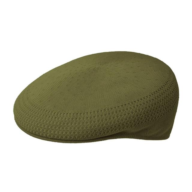 【KANGOL】504 TROPIC VENTAIR 鴨舌帽(橄欖綠色)