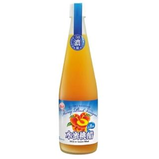 【崇德發】濃縮醋500mlX1瓶任選6瓶(洛神梅/綜合水果/水蜜桃醋)