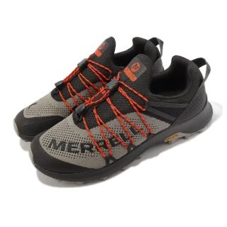 【MERRELL】戶外鞋 Long Sky Sewn 男鞋 黑 橙 戶外 支撐 透氣 溯溪 運動鞋(ML002581)