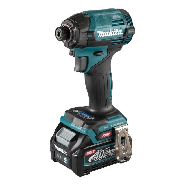 【MAKITA 牧田】TD002GD202藍色 40V無刷衝擊起子機 日本製40V 2.5A*2(TD002GD202)