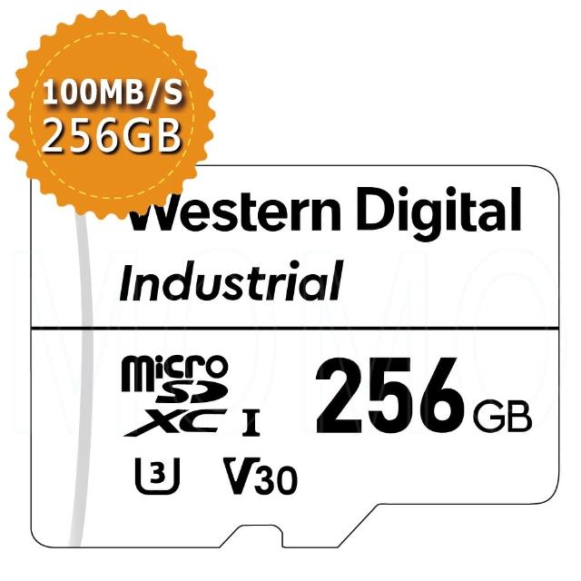 【Western Digital】工業級 MicroSD 256G記憶卡 工業包(平行輸入)
