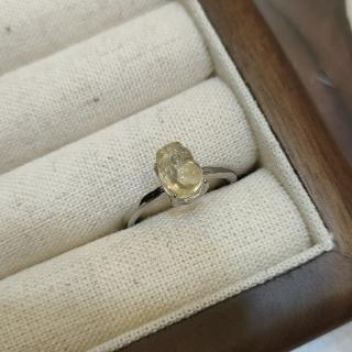 【Le Bonheur】貔貅黃水晶戒指 開口可調節(情人節 生日禮物 送女友 送閨密)