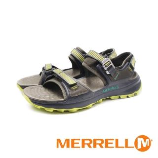 【MERRELL】男 CHOPROCK STRAP水陸兩棲涼鞋 男鞋(螢綠)