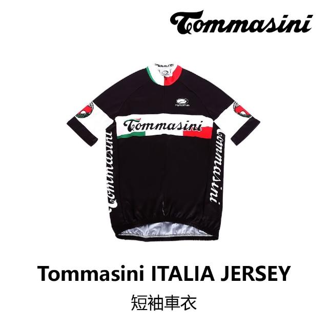 【tommasini】ITALIA JERSEY / 短袖車衣(B6TM-SJR-BKXXXM)