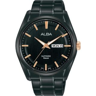 【ALBA】PRESTIGE系列 紳士品格時尚腕錶(VJ43-X042SD/AV3543X1黑41mm)