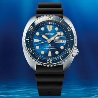【SEIKO 精工】Prospex 愛海洋陶瓷圈潛水機械錶 指針錶 手錶 禮物 畢業(4R36-06Z0B/SRPE07J1)