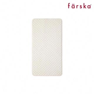 【Farska】柔棉釦式保潔墊Long 60x120-奶油(防水墊 床墊 尿布墊 情人節 禮物 尾牙)