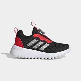 【adidas 愛迪達】ActiveFlex Boa 3.0 K 中童 運動鞋 慢跑 訓練 透氣 緩震 黑紅銀(HP2501)