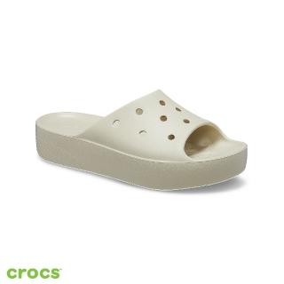 【Crocs】女鞋 經典雲朵涼拖(208180-2Y2)