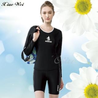 【梅林品牌】流行大女長袖二件式泳裝(NO.M14668)