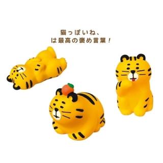 【DECOLE】concombre 親貓的老虎 像貓的老虎(開運招福的干支 緣起物 貓咪 交換禮物 concombre)
