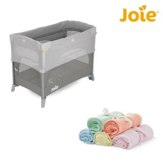 【Joie】Kubbie Sleep 嬰兒床+純棉洞洞毯 70x90cm(5色選擇)