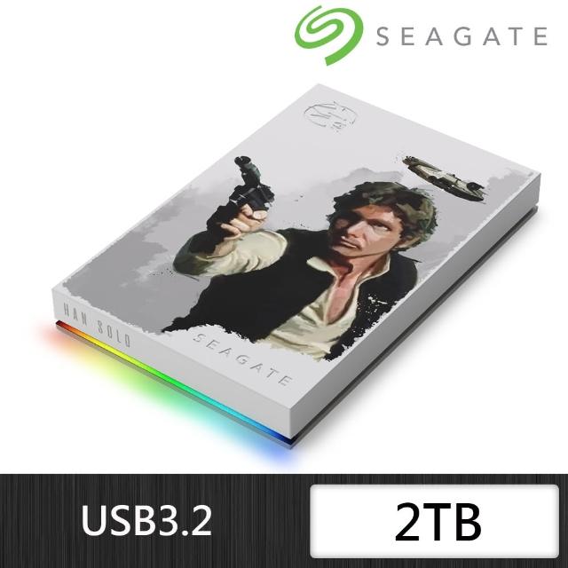 【SEAGATE 希捷】Firecuda Gaming 星際大戰-韓‧索羅限定版 2TB 2.5吋行動硬碟(STKL2000413)