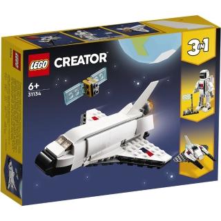 【LEGO 樂高】LT31134 創意大師三合一系列 - 太空梭