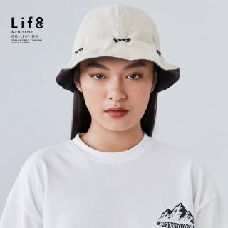 【Life8】WILDMEET 雙面漁夫帽-帽包兩用(65029)